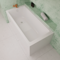 Badewanne Acrylwanne Tami Antirutsch 190x90 cm Rechteck + Antirutschoberfläche (id: 2275)
