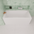 Badewanne Acrylwanne Tami Antirutsch 190x90 cm Rechteck + Antirutschoberfläche (id: 2275)