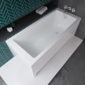 Badewanne Acrylwanne Tami Antirutsch 190x90 cm Rechteck + Antirutschoberfläche (id: 2275)