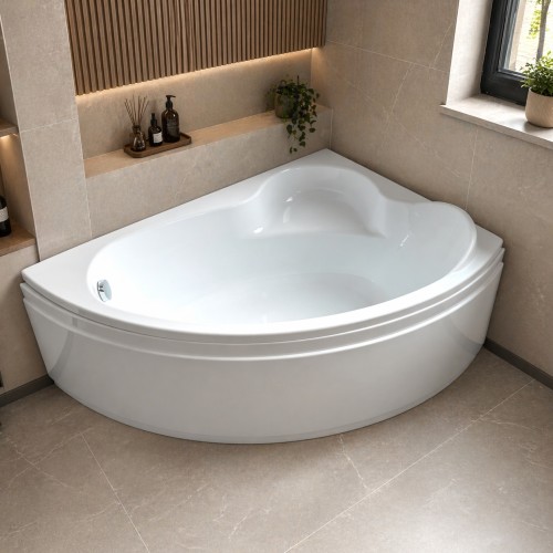 Badewanne Eckbadewanne 160x100 cm rechts Ada (id: 221)