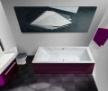 große Badewanne Tami 200x90 cm Antirutsch Acrylwanne Rechteck (id: 2278)