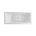 große Badewanne Tami 200x90 cm Antirutsch Acrylwanne Rechteck (id: 2278)