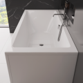große Badewanne Tami 200x90 cm Antirutsch Acrylwanne Rechteck (id: 2278)