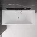 große Badewanne Tami 200x90 cm Antirutsch Acrylwanne Rechteck (id: 2278)