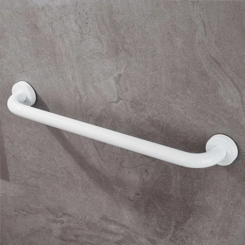 Haltegriff 30 cm Edelstahl Weiß Duschgriff Handgriff Bad Haltestange Griff