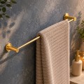 Handtuchhalter Wandhalter 60 cm Stange Messing gold black chrom Top Qualität (id: 2298)