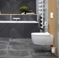 Hänge WC DOTO wandhängend 48 / 54 cm spülrandlos rimless WC Schüssel weiß Sitz