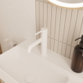 Waschtischarmatur Armatur Wasserhahn Badarmatur Delta Pi schwarz gold chrom TOP Qualität (id: 2300)