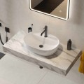 Waschtischarmatur Armatur Wasserhahn Badarmatur Delta Pi schwarz gold chrom TOP Qualität (id: 2300)