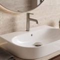 Waschtischarmatur Armatur Wasserhahn Badarmatur Delta Pi schwarz gold chrom TOP Qualität (id: 2300)
