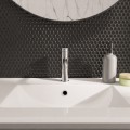 Waschtischarmatur Armatur Wasserhahn Badarmatur Delta Pi chrom TOP Qualität (id: 2305)