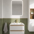 Waschtischarmatur Armatur Wasserhahn Badarmatur Delta Pi gold gebürstet TOP Qualität (id: 2308)