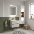 Waschtischarmatur Armatur Wasserhahn Badarmatur Delta Pi gold gebürstet TOP Qualität (id: 2308)