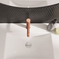 Waschtischarmatur Armatur Wasserhahn Badarmatur Delta Pi kupfer gebürstet TOP Qualität (id: 2314)