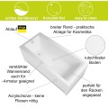 Badewanne mit Isolierung Linda 160x75 cm Antirutsch Thermobadewanne ecoThermoPro Rechteck + Siphon Viega (id: 2326)