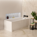 Badewanne mit Isolierung Linda 160x75 cm Antirutsch Thermobadewanne ecoThermoPro Rechteck + Siphon Viega (id: 2326)