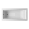 Badewanne mit Isolierung Linda 160x75 cm Antirutsch Thermobadewanne ecoThermoPro Rechteck + Siphon Viega (id: 2326)