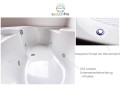 Badewanne Selma 140x140 cm mit LED Beleuchtung Unterwasserbeleuchtung Isolierung Eckbadewanne + Siphon Viega (id: 2330)