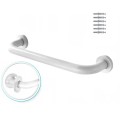 Haltegriff 30/ 40/ 50/ 60 cm Edelstahl Weiß Duschgriff Handgriff Bad Griff white
