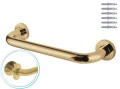 Haltegriff 30/40/50/60 cm Edelstahl Gold Duschgriff Handgriff Haltestange Griff