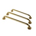 Haltegriff 30/40/50/60 cm Edelstahl Gold Duschgriff Handgriff Haltestange Griff