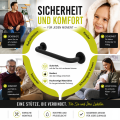 Haltegriff 30/40/50/60 cm Edelstahl Schwarz Duschgriff Handgriff Bad Griff black