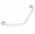 Haltegriff  60 cm gebogen Edelstahl Duschgriff Handgriff  Weiß