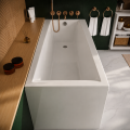 Badewanne Acrylwanne Rechteck Linda 150x75 cm + Siphon Viega (id: 1697)