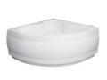 Badewanne Eckwanne Acrylwanne Standard 130 x 130 cm (id: 110) Acrylschürze