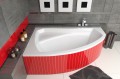 Badewanne Rima 160x100 cm links Eckbadewanne (id: 260)