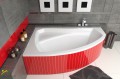 Badewanne Eckbadewanne Rima 170 x 110 cm links (id: 263)