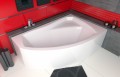 Badewanne Rima 160x100 cm rechts Eckbadewanne (id: 262)