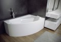 Badewanne Rima 160x100 cm rechts Eckbadewanne (id: 262)