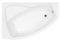 Badewanne Rima 170x110 cm links Eckbadewanne optional: Kopfstütze (id: 275)