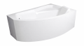 Badewanne Rima 130x85 cm rechts Eckbadewanne optional: Kopfstütze (id: 267)
