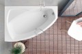 Badewanne Eckwanne Frida 140x80 cm links (id: 248)