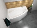 Badewanne Eckwanne Frida 140x80 cm links (id: 248)