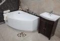Badewanne Frida 150x100 cm links Eckwanne (id: 259)