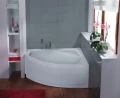 Badewanne Frida 140x80 cm rechts Eckwanne (id: 266)