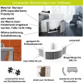 Badewanne Frida 150x100 cm rechts Eckwanne (id: 282)