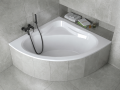 Badewanne Eckwanne Mia 130x130 cm