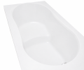 Badewanne mit Sitz Sitzbadewanne Rechteck Wivea 120x75 cm (id: 288)