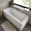 Badewanne Rechteck Modern Acrylwanne 170x70 cm + Kopfkissen Mare