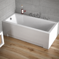 Badewanne Rechteck Modern Acrylwanne 150x70 cm + Kopfkissen Mare