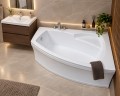 Badewanne Frida 160x105 cm rechts Eckwanne (id: 1625)