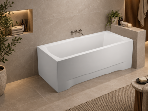 Badewanne Ines 160x75 cm Rechteck 