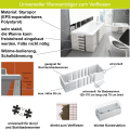 Badewanne Ines 170x75 cm Rechteck + ABLAGE BADEWANNENBRETT BAMBUS (id: 1031)