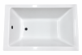 Badewanne Rechteck Capri 100x70 cm (id: 107)