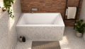 Badewanne Rechteck Capri 120x70 cm (id: 108)