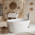 freistehende Standarmatur für Badewanne Wannenarmatur stehend Clever Graphit (id: 2339)